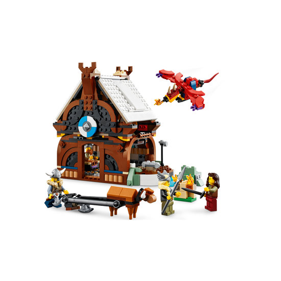 LEGO 31132 Vikingschip en de Midgaardslang