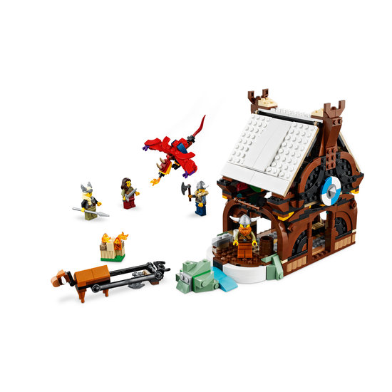 LEGO 31132 Vikingschip en de Midgaardslang