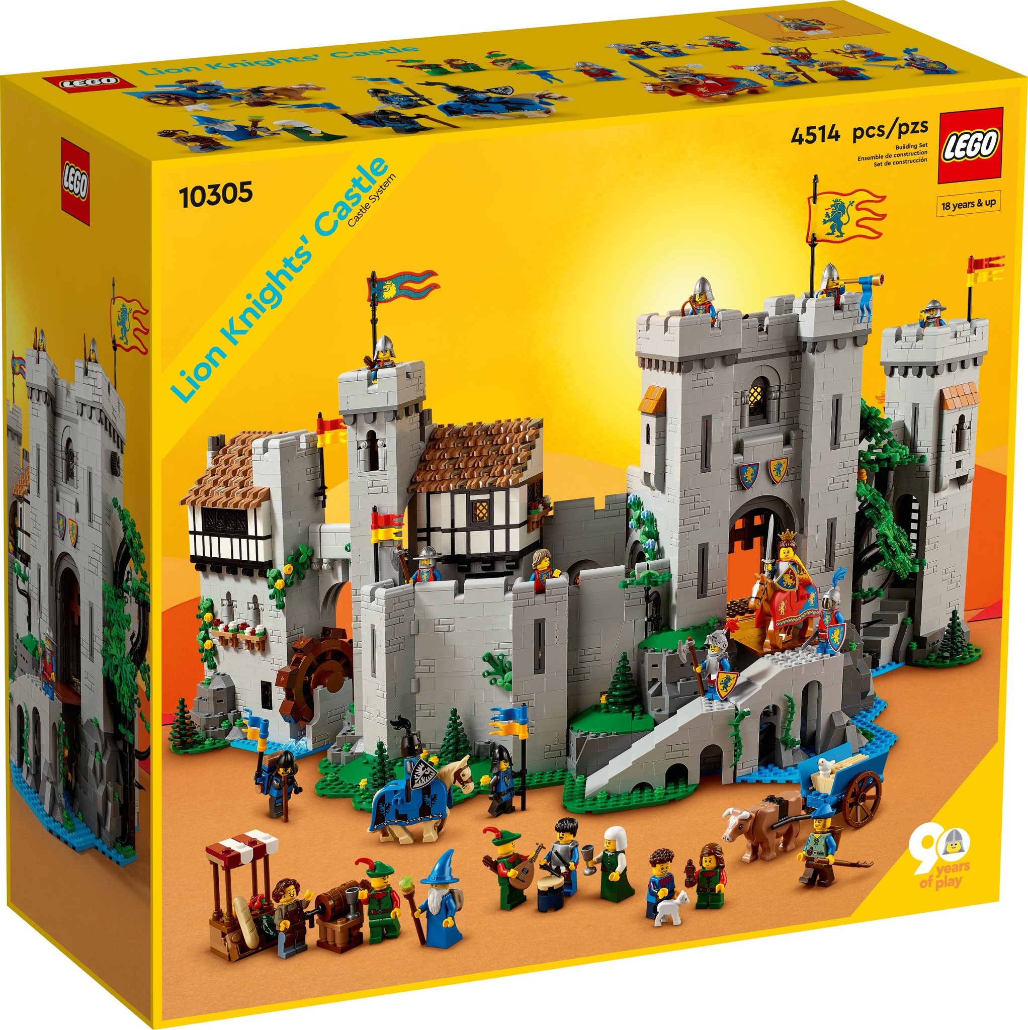 kin Aan Recensent LEGO 10305 Leeuwenridders Kasteel huren? | Bricksverhuur