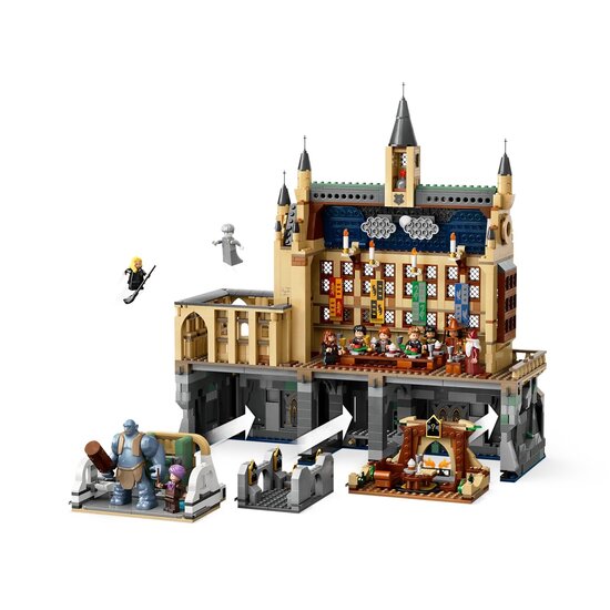 LEGO 76435 Kasteel Zweinstein™: de Grote Zaal