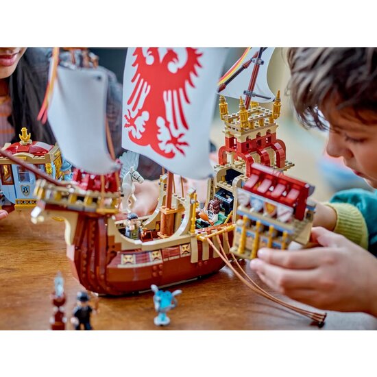 LEGO 76440 Toverschool Toernooi: de aankomst