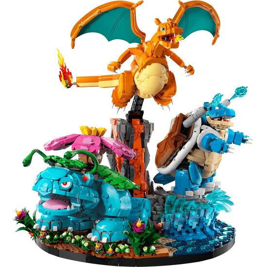 LEGO 72153 Venusaur, Charizard en Blastoise