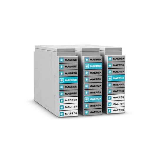 LEGO 40955 Maersk containerschip met dubbel brandstofsysteem