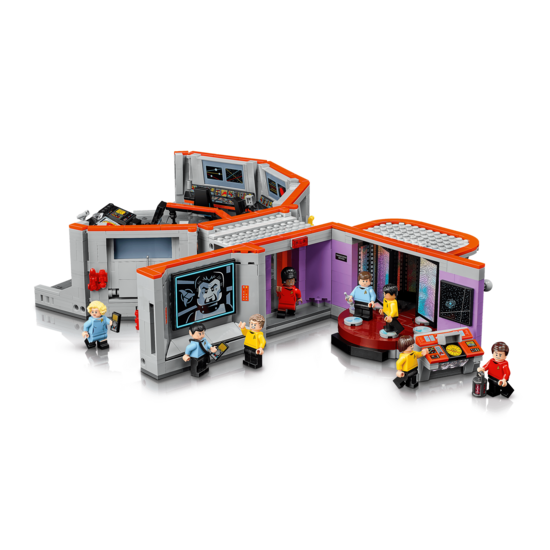 LEGO 11385 Star Trek: U.S.S. Enterprise NCC-1701 brug
