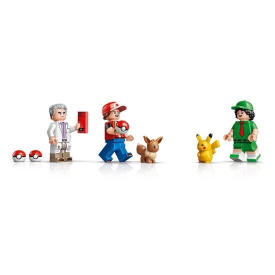 LEGO 72154 Pokéball met Trainer scènes