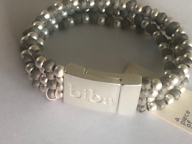 Biba  Armbandje Biba zilver/grijs