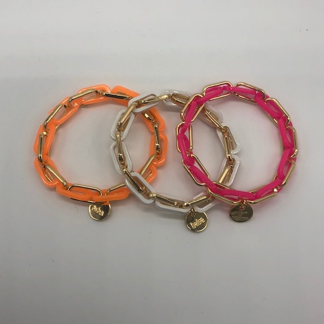 Biba  Armbandje Biba goud/roze