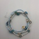 Biba  Armbandje Biba in goud/blauw/wit /rood