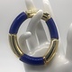 Biba  Armbandje Biba goud/blauw