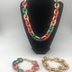 Biba  Ketting Biba goud/mix/roze/groen/oranje/blauw/mat