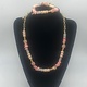 Biba  Ketting Biba goud/mix roze /zalm /lila