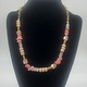 Biba  Ketting Biba goud/mix roze /zalm /lila