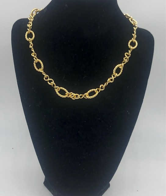 Biba  Ketting Biba goud