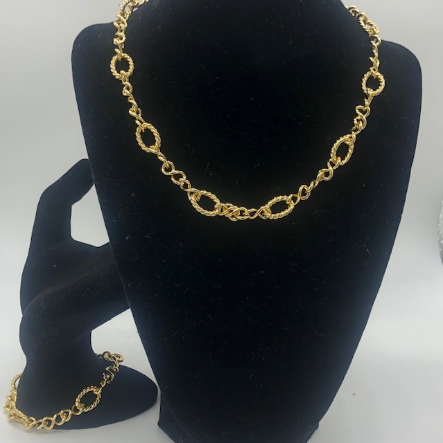 Biba  Ketting Biba goud