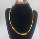 Biba  Ketting Biba goud/oranje mix