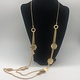 Biba  lange  ketting Biba goud/mat