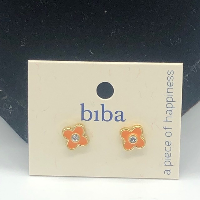 Biba  Ketting Biba goud/oranje