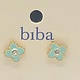 Biba  Ketting Biba goud/groen