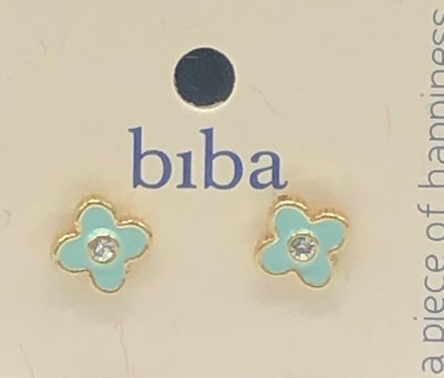 Biba  Ketting Biba goud/groen