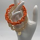 Biba  Armbandje Biba goud/oranje