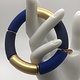 Biba  Armbandje Biba blauw donker /licht mat goud