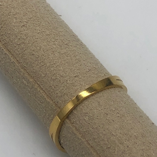 Biba  Ring Biba goud stainless steal