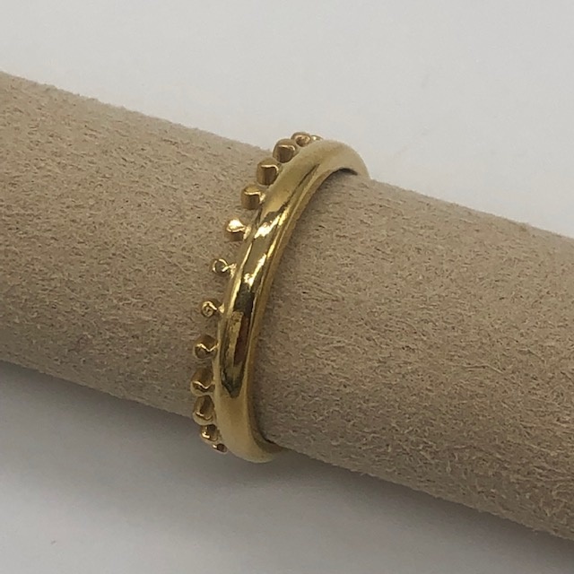 Ring Biba goud stainless steal