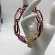 Biba  Armbandje Biba goud/fuchsia