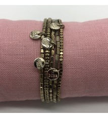 Biba  Armbandje Biba goud