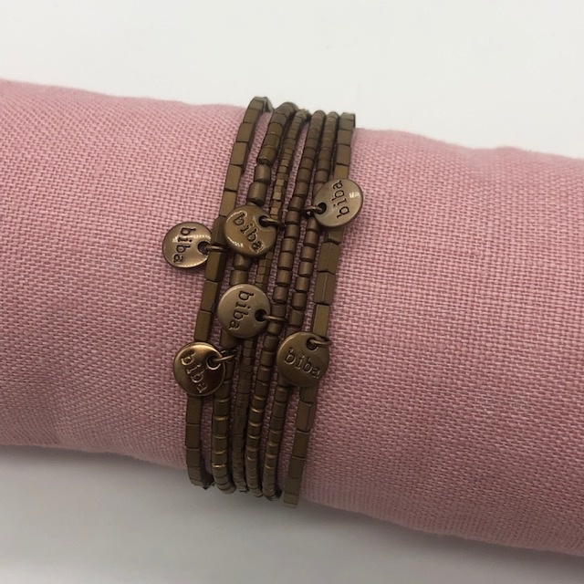 Biba  Armbandjes Biba brons/bruin