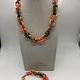 Biba  Ketting Biba goud/oranje bruin