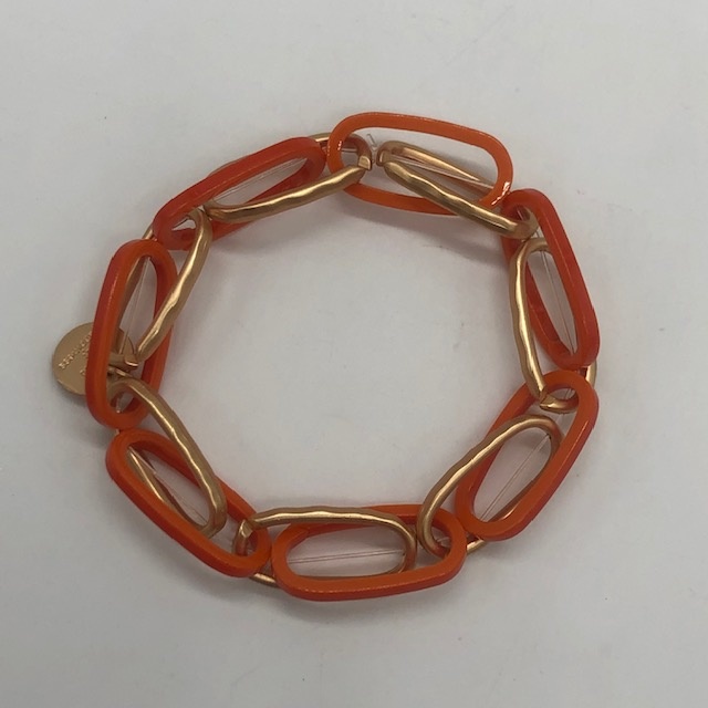 Biba  Armbandje  Biba goud/oranje