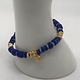 Biba  Armbandje Biba goud/blauw