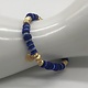 Biba  Armbandje Biba goud/blauw