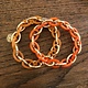 Biba  Armbandje Biba goud/oranje