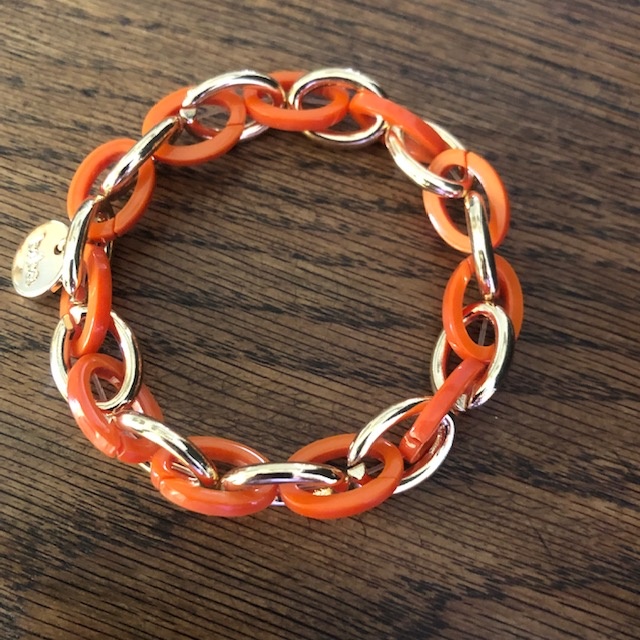 Biba  Armbandje Biba goud/oranje