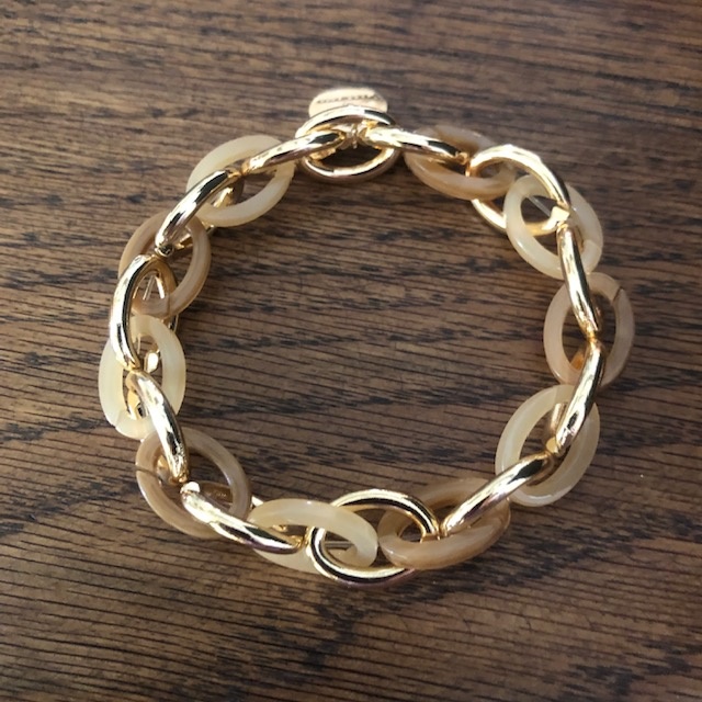 Biba  Armbandje Biba goud/beige donker/beige licht