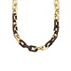 Biba  Ketting Biba goud/bruin