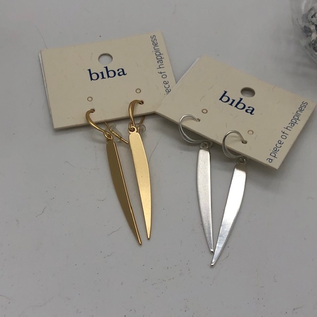 Biba  Oorbellen Biba zilver