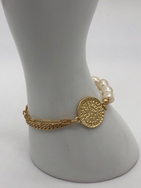 Biba  Oorbellen Biba goud/mat
