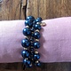 Biba  Armbandjes Biba goud/blauw