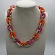 Biba  Ketting Biba goud/oranje /lila