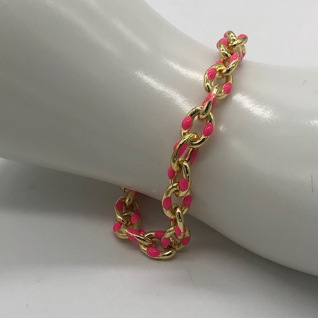 Biba  Armbandje Biba goud/roze