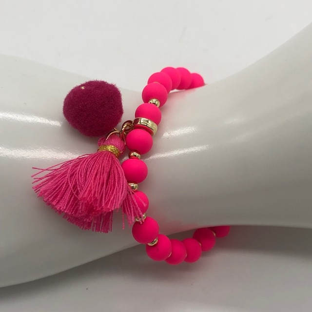 Biba  Armbandje Biba goud/roze
