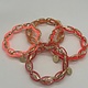 Biba  Armbandje Biba goud/oranje rood