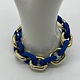 Biba  Armbandje Biba goud/blauw