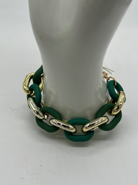 Biba  Armbandje Bib goud/groen