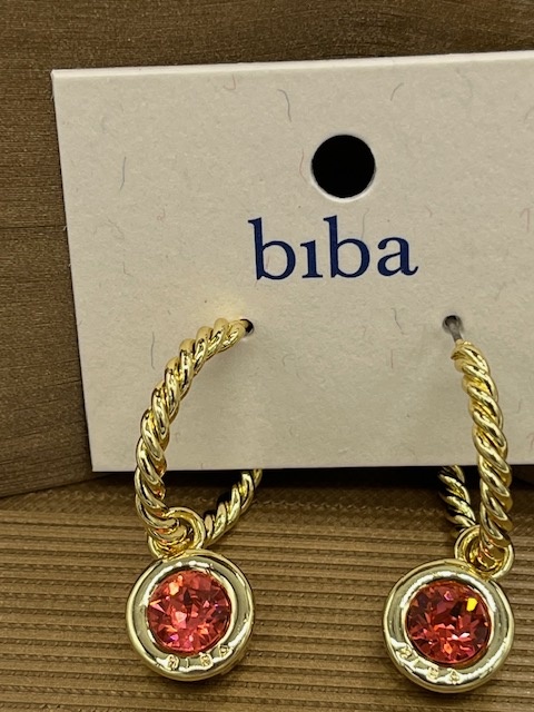 Biba  0orbellen goud/rose