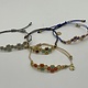 Biba  Armbandje Biba goud/blauw /wit