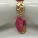 Biba  Armbandje Biba goud/roze Fuchsia